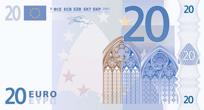 20 euro - Banca