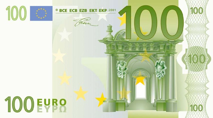 100 euro - Banca