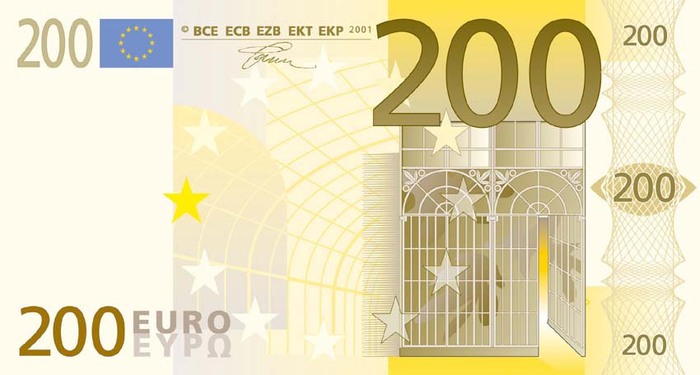 200 euro - Banca
