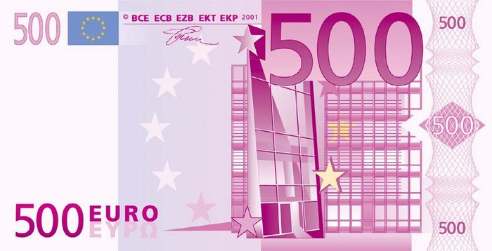 500 euro - Banca