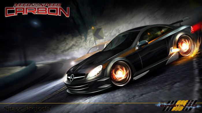 Mercedes_SL_65_Need_For_Speed_by_FabinhoDesigner - Game Wallpapers