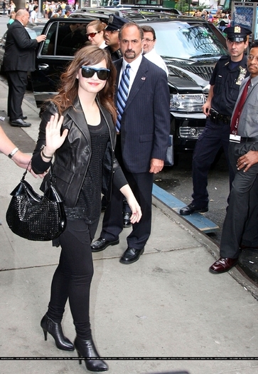  - Demi Lovato Arriving at the Good Morning America studios