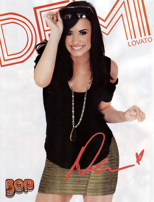 normal_001 - Demi Lovato on BOP Magazine Scans