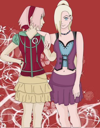 Sakura_and_Ino__Best_Friends__by_Tigers13