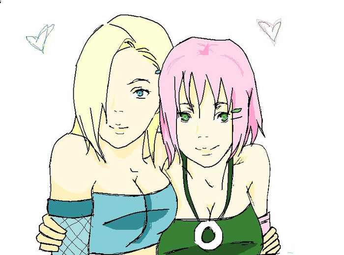 Summer_Love_Saku_X_Ino_by_Rain_Upon_Me - sakura and ino