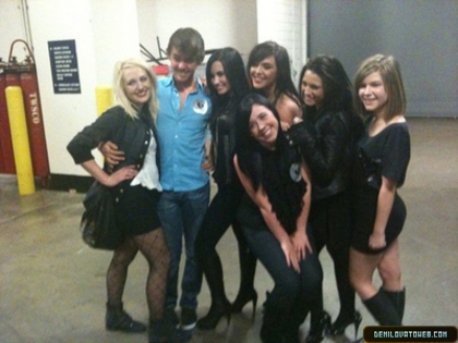 normal_013 - Demi Lovato 03-06-10 John Mayer Concert at Toyota Center in Houston TX