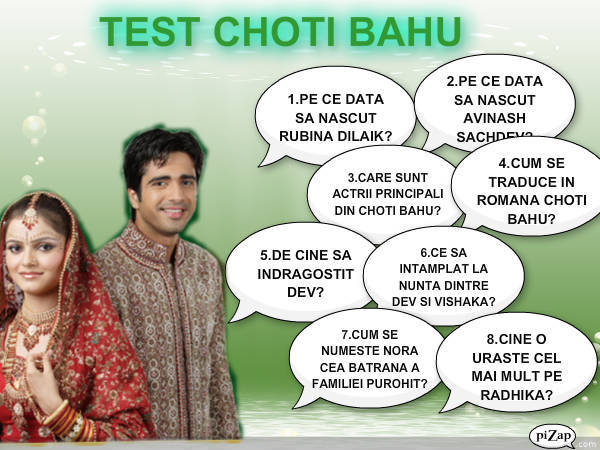 1 - TEST CHOTI BAHU