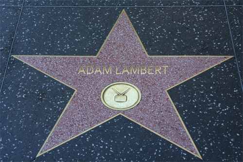hollywood1 - adam lambert