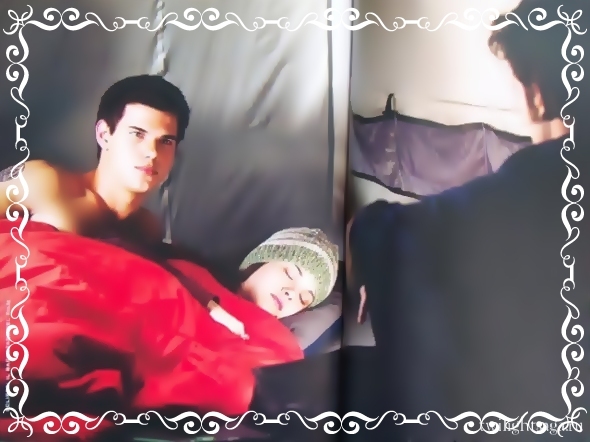 Jacob,Bella and Edward