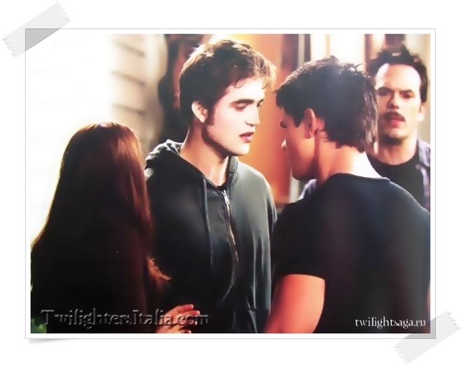 Bella,Edward,Jacob and Charlie