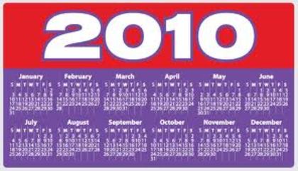 2 - calendare 2010