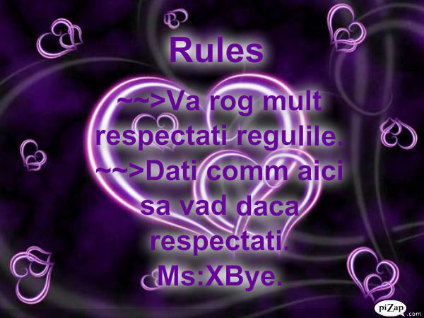 Rules - XxReguliXx