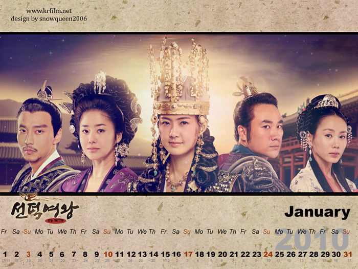 14038780_HVXNDZVTC - s---calendar the great queen seon deok---s