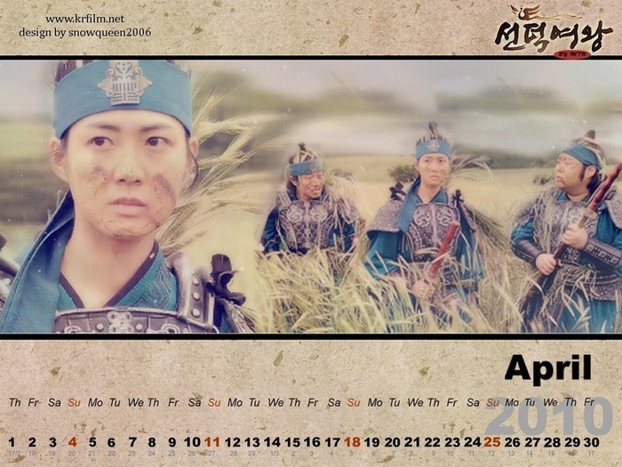 14038828_KGZLBERIB - s---calendar the great queen seon deok---s