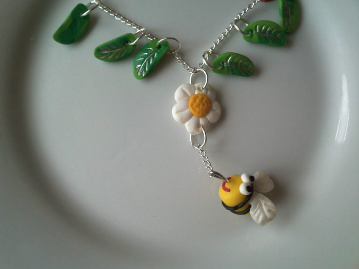 NR.15.PANDANTIV FIMO PRET10 LEI; PANDANTIV ALBINUTA
