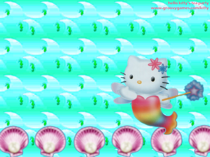 seahorsedesk - Wallpaper Hello Kitty