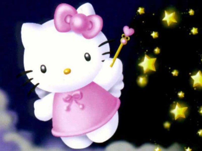 hello_kitty_wallpaper_angel_800x600 - Wallpaper Hello Kitty