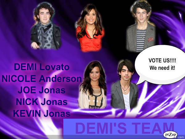 demi; team 1
