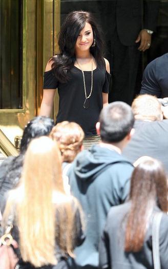 2 - Demi Lovato Leaving her Hotel in NYC 2010 May 20