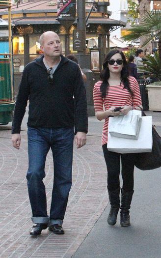 4 - Demi Lovato Shopping at The Grove 2010 February 1