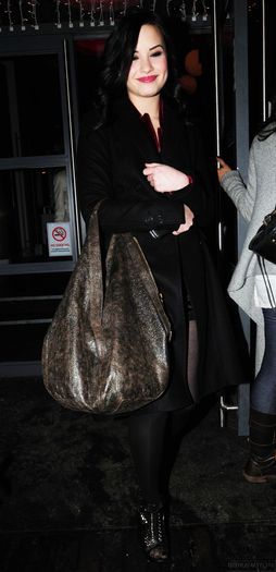 9 - Demi Lovato Shopping in London 2010 January 27