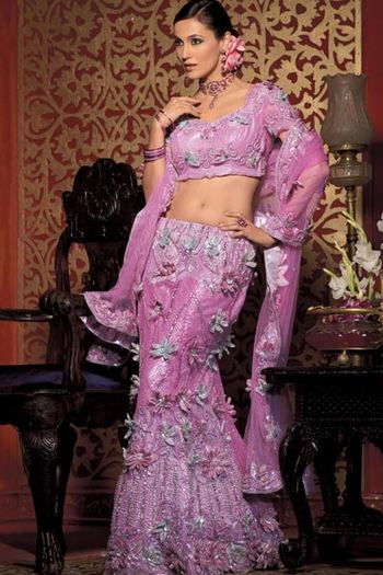 15 - Bridal lengha-rochia de mireasa a femeilor din India