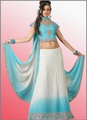 b-5 - Bridal lengha-rochia de mireasa a femeilor din India