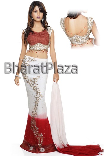 BMK101 - Bridal lengha-rochia de mireasa a femeilor din India