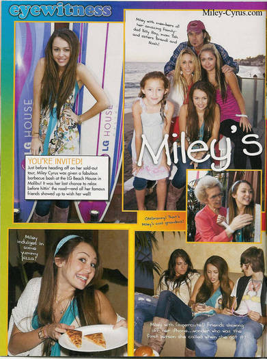 mileycyrusdotcommagazinqp4 - Miley And Hannah