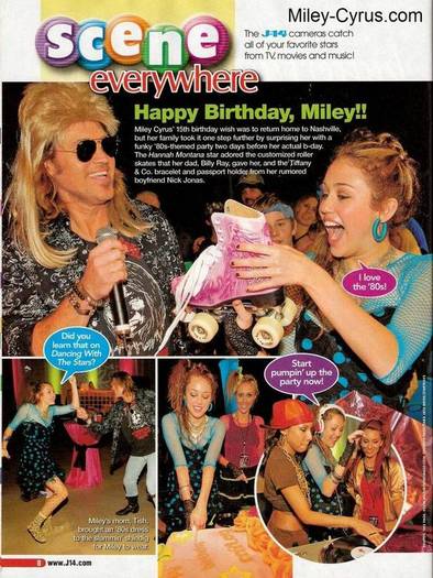 mileycyrusdotcommagazinws3 - Miley And Hannah