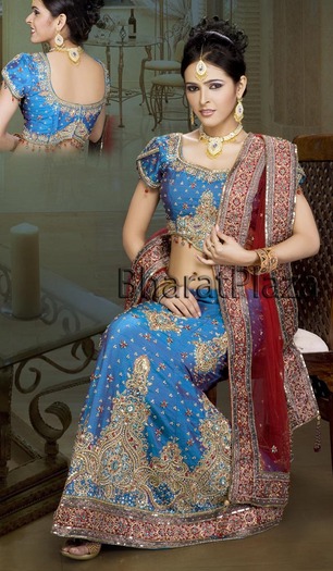 BMK1019 - Bridal lengha-rochia de mireasa a femeilor din India