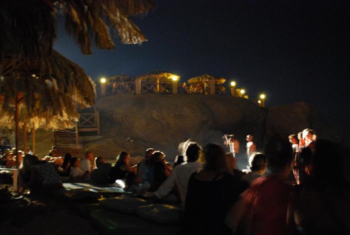 petrecere pe plaja - Egipt 2010
