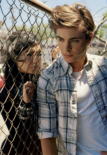 073120081201050078od2 - Zac and Vanessa Heat Up Elle Magazine