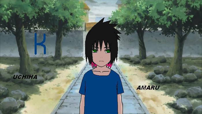 Amaru looking at Mizori.. - Amaru Uchiha