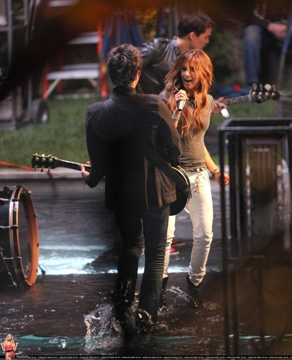 25rcuw6 - Ashley filming the music video for Its Alright Its OK March 18