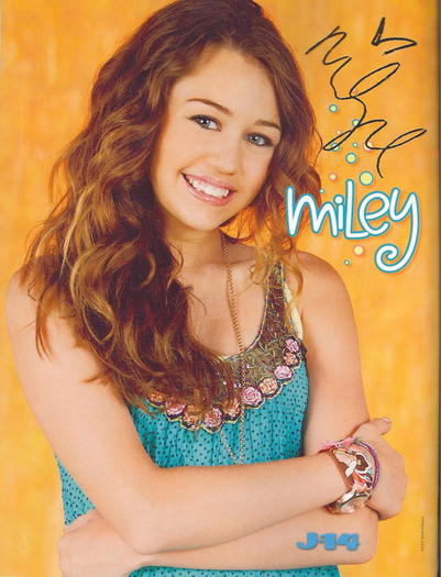220_Miley_Cyrus_RARE_HANNAH_MONTANA_J-14_PROMO_Signed_8x10