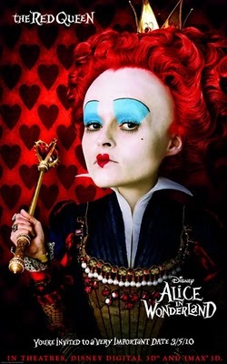 alice_in_wonderland_tim_burton_new_picture_poster_helena_bonham_carter_as_the_red_queen - Alice in wonderland