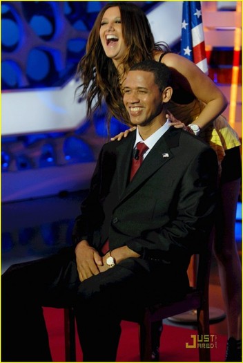 2pt2mps - Ashley Tisdale Dances with President Obama