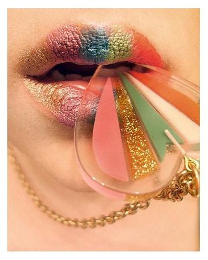 Lips colorfull