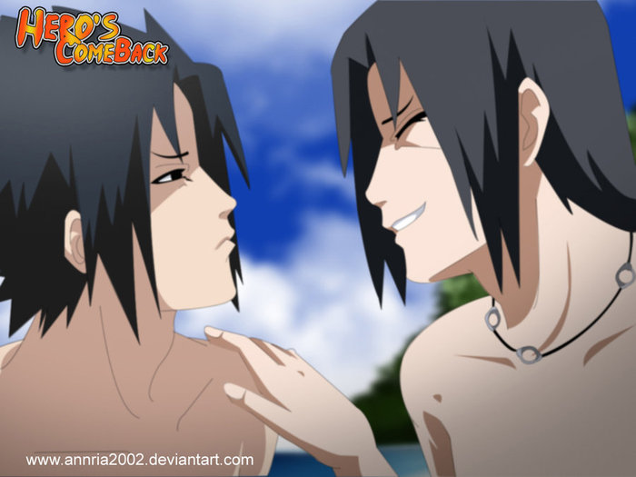 sasuke_and_itachi_by_annria2002 - hero s come back naruto