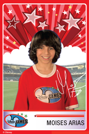 Moises Arias - Disney Channel Games 2007 Carti de joc