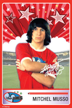 Mitchel Musso - Disney Channel Games 2007 Carti de joc