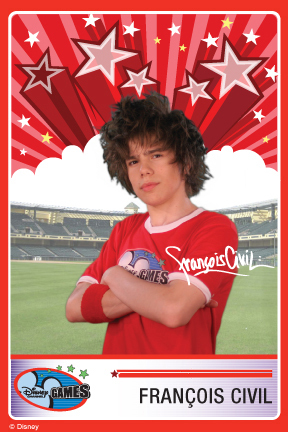 Francois Civil - Disney Channel Games 2007 Carti de joc