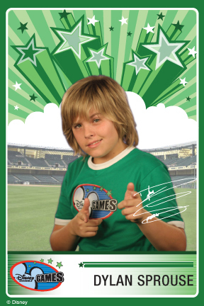 Dylan Sprouse - Disney Channel Games 2007 Carti de joc