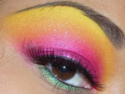 hot-pink-makeup-for-brown-eyes-color[1] - Eyes