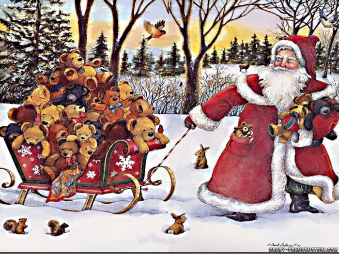 christmas-new-year-santa-claus - Mos Craciun