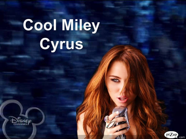 Miley pe scena
