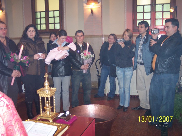 botez la biserica romaneasca din Brescia
