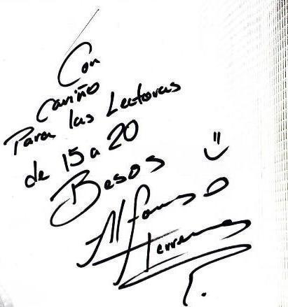 Alfonso - Autografe RBD