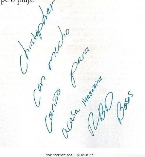Christopher - Autografe RBD